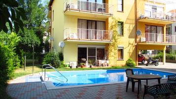 Seasonal outdoor pool