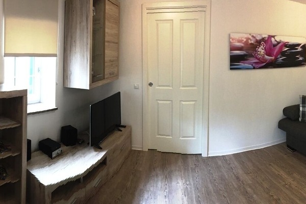 Appartement Haus am Eck, EG, 40qm, 1 Schlafzimmer, WLAN-Wohnzimmer