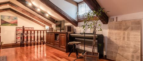 Apartment, 1 Bedroom | Living area | Flat-screen TV