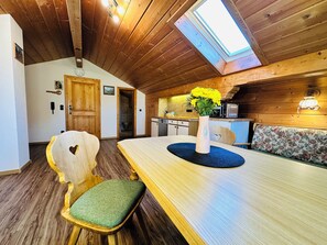 Dining - Apartment Christina 33sqm, kitchenette, 1 living/bedroom, max. 2 pers. (Ruhpolding)