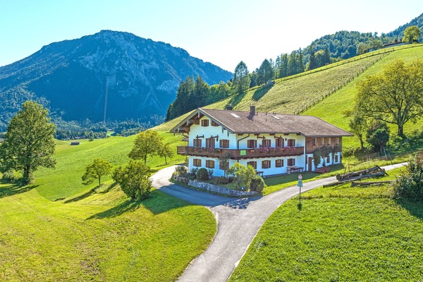 Ferienwohnung Beim Raffner (DE Ruhpolding) - Kecht Alfred - 2172-Raffner Hof mit Rauschberg