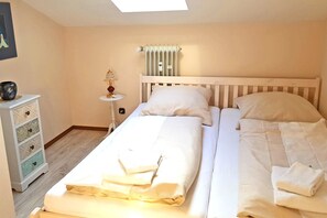 2 chambres, accès Internet, draps fournis