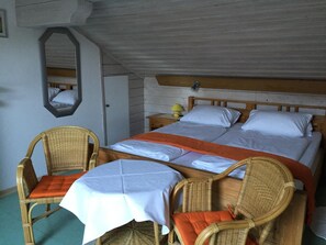 1 habitación, internet y ropa de cama 