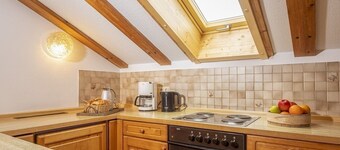 Vacation apartment 65 sqm for 1-2 persons, with 2 balconies