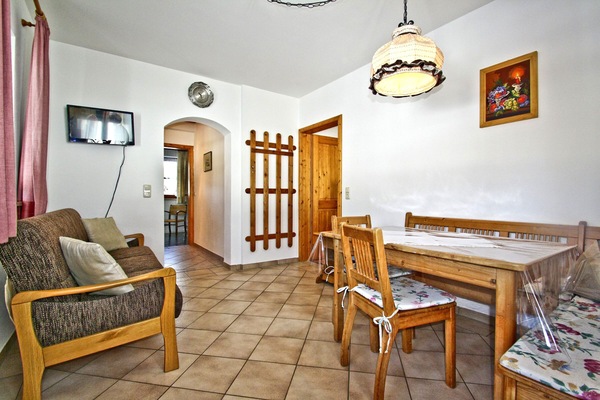 Ferienwohnung Paradies 39 qm, sep. Schlafzimmer, Erdgeschoss, separater Eingang-Wohnraum