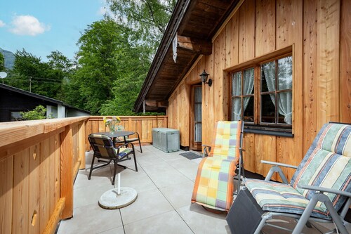 2-Zimmer Ferienhaus 48qm mit einem Schlafzimmer und Balkon