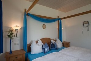 1 多间卧室、床单