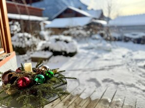 Property grounds - Apartment 44sqm, terrace, kitchenette and 1 bedroom for 3 persons (Ruhpolding)