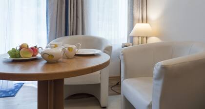 Appartement Staufen 40 qm für 2 Personen, Wohnschlafraum