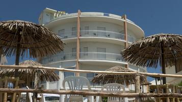 Fassade der Unterkunft