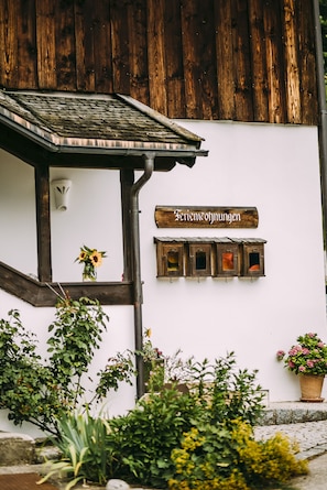 Exterior detail - Apartment A Heidi 65sqm, balcony, kitchen, 2 bedrooms, 1 living room, 4 p. (Ruhpolding)