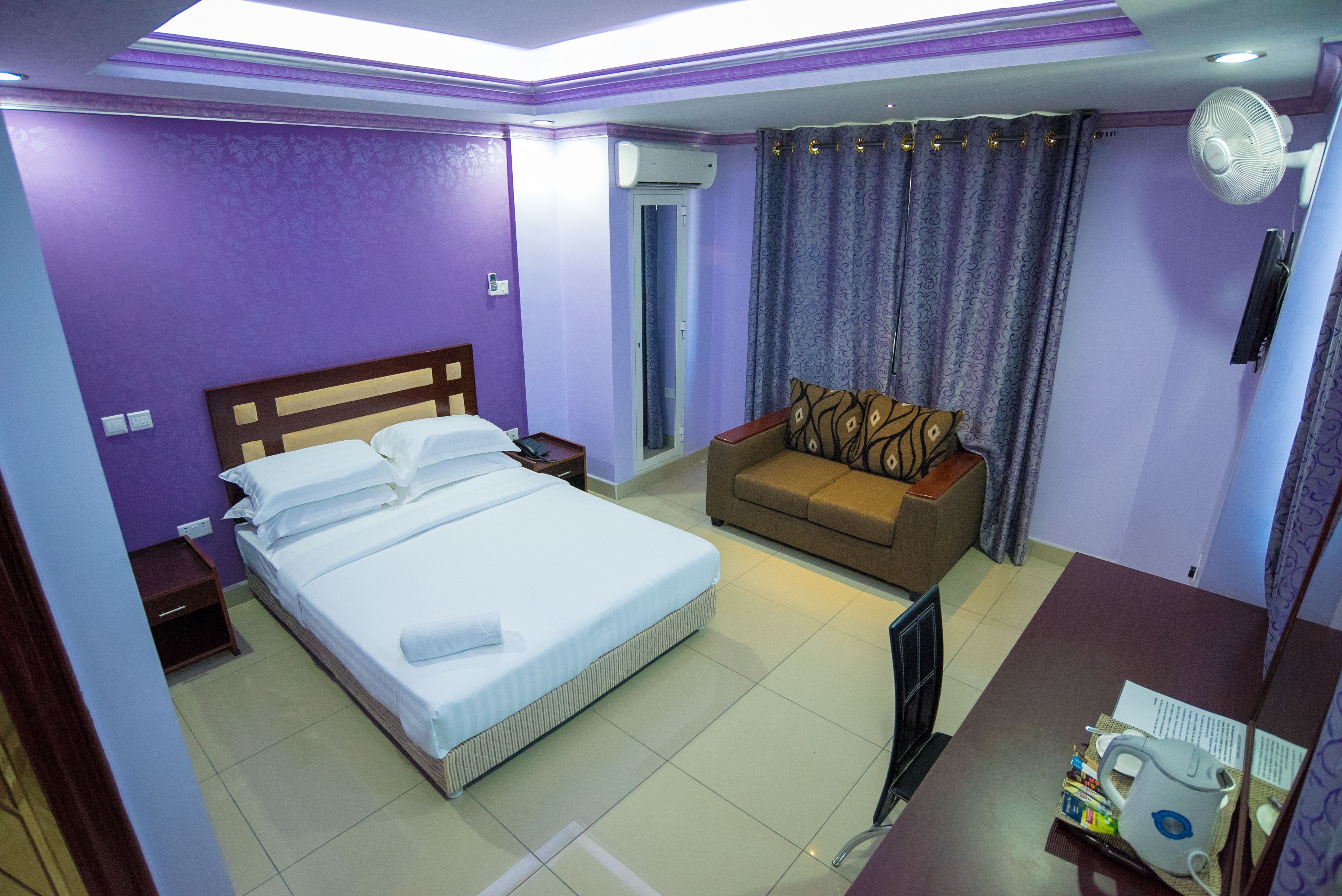 family apartment, 2 bedrooms, city view | 1 bedroom, desk, laptop workspace, iron/ironing board