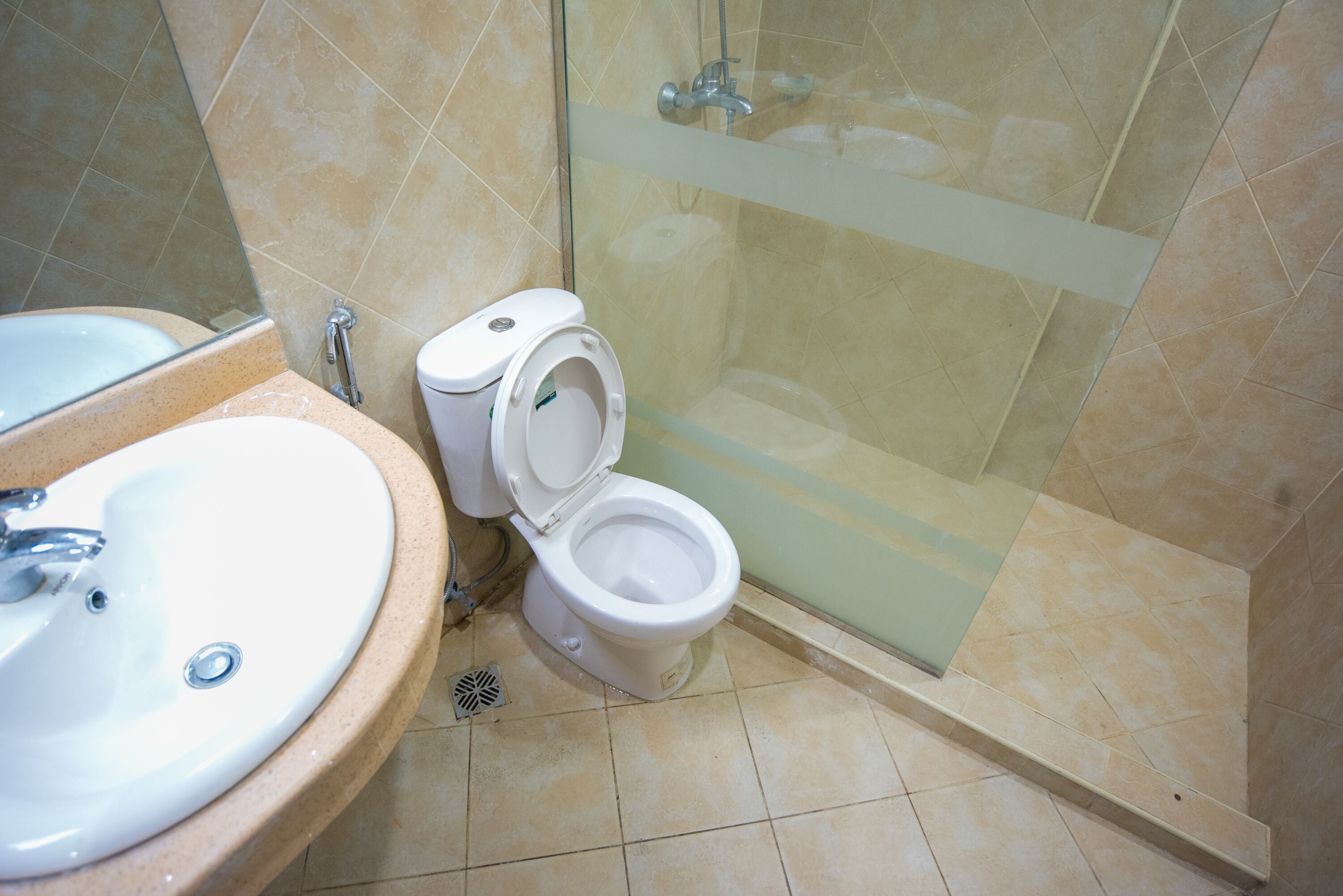 1 bedroom, desk, laptop workspace, iron/ironing board