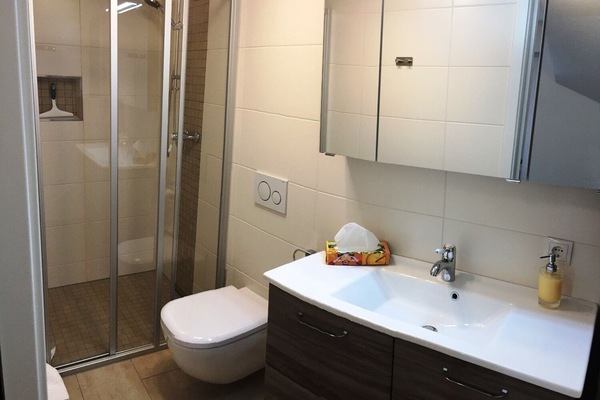 Appartement Haus am Eck, 1 Etage, 38qm, 1 Schlafzimmer, WLAN-Badezimmer
