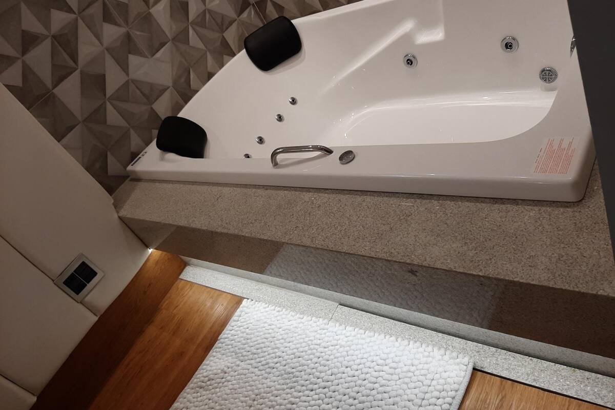 hair dryer, bathrobes, towels