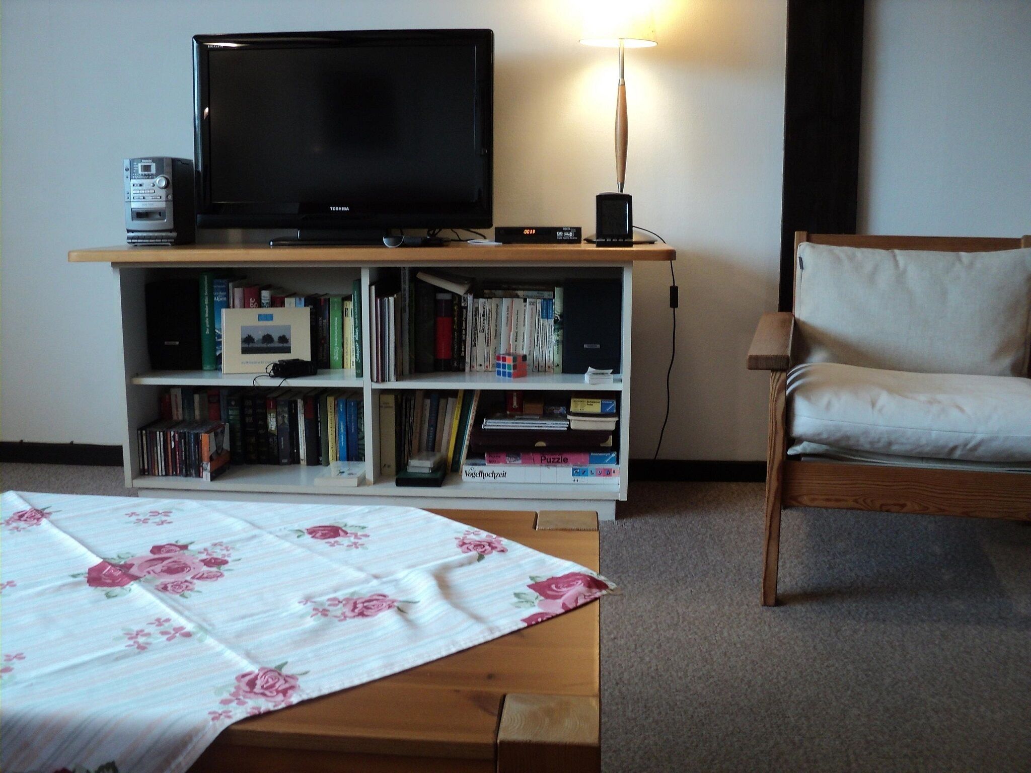 Ferienwohnung Teddy, 68 m², 1 Schlafzimmer, Balkon-Wohnzimmer