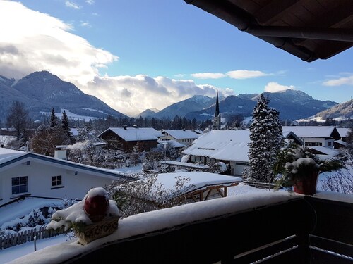 Apartment Almblick 38 sqm, 1 living/bedroom, terrace, WLAN, max. 3 pers.