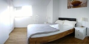 1 bedroom, internet, bed sheets