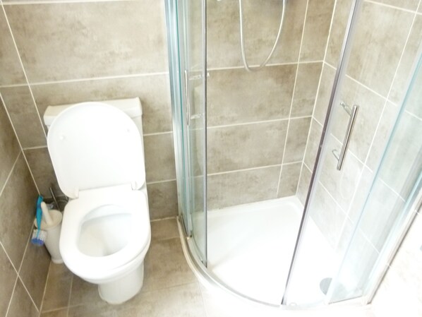 Estudio | Baño | Regadera y secadora de cabello