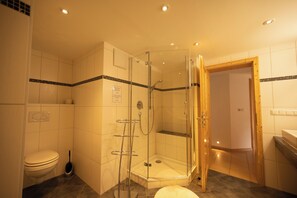Shower, hair dryer