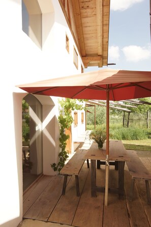 Outdoor dining - Wohnung Katharina (Chieming)