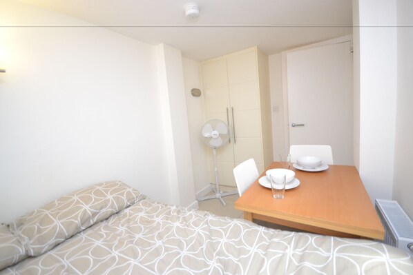 Opções para refeição no quarto