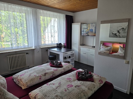 Double Room | Premium bedding, down comforters, in-room safe, free WiFi