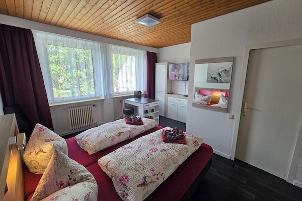 Quarto casal | Roupas de cama premium, edredons de pluma, cofres nos quartos