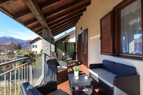 Appartement, 3 chambres | Balcon