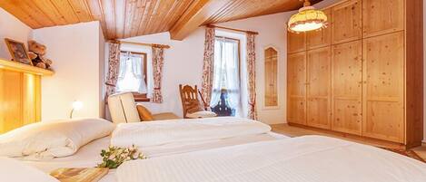 1 soverom og sengetøy