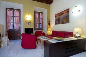 Apartment, 2 Schlafzimmer | Wohnzimmer