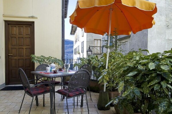 Departamento, 1 habitación | Terraza o patio