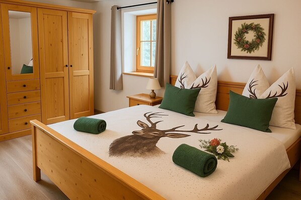 1 Schlafzimmer, Bettwäsche, Rollstuhlgeeignet