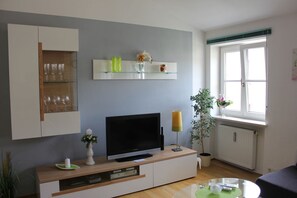 TV, DVD player