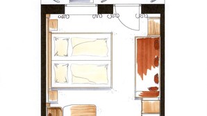 مخطط تصميم الطابق