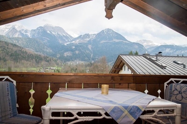 Ferienwohnung Kehlstein für 1 bis 2 Personen, 50 qm-Ausblick