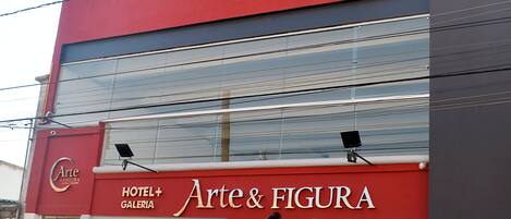 Front of property – evening/night