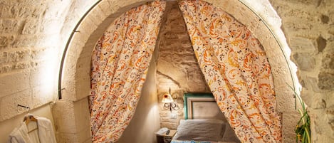 Luxury Suite, 1 King Bed, Private Bathroom | Frette Italian sheets, premium bedding, memory-foam beds, minibar
