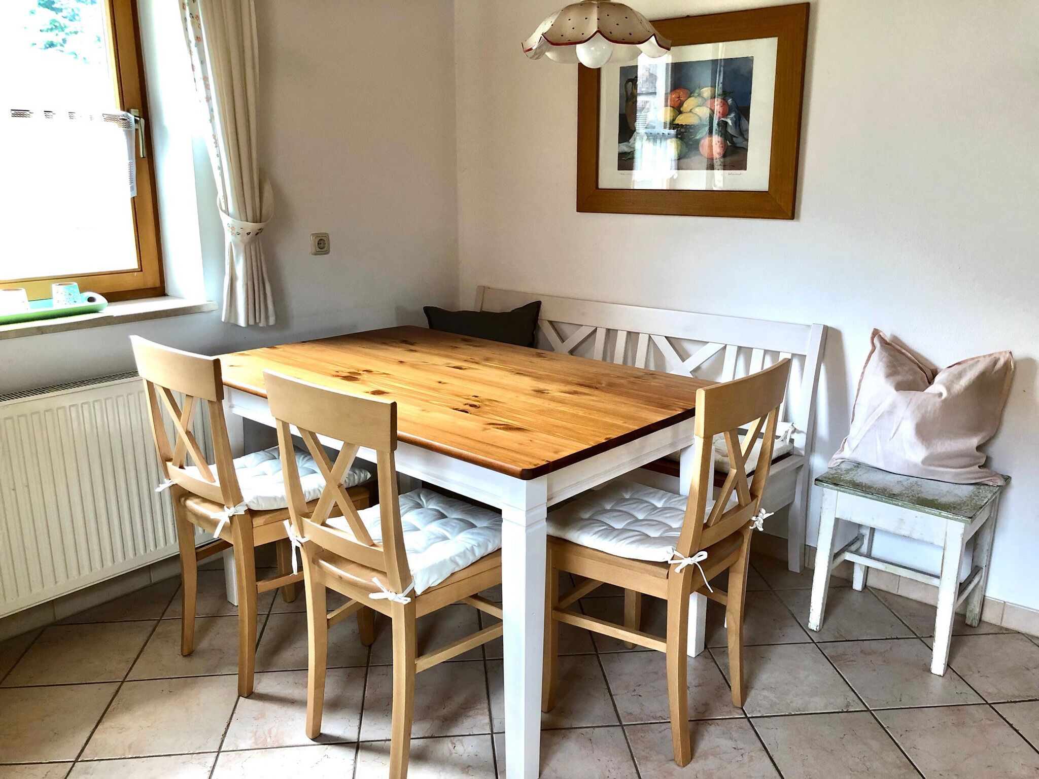 Ferienhaus, 3 Schlafzimmer, mit Garten, Seeblick, bis 6 Personen, 135 qm-Küche EG Essgruppe