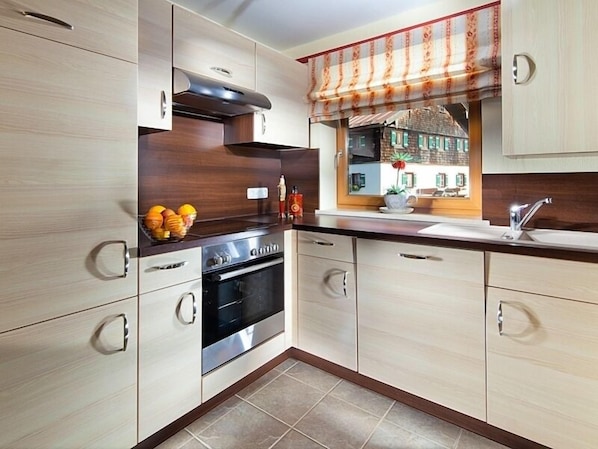Kühlschrank, Ofen, Herdplatte, Geschirrspüler