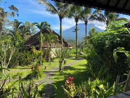 Standard Double Room, 1 King Bed, Garden View, Garden Area | Balcony view