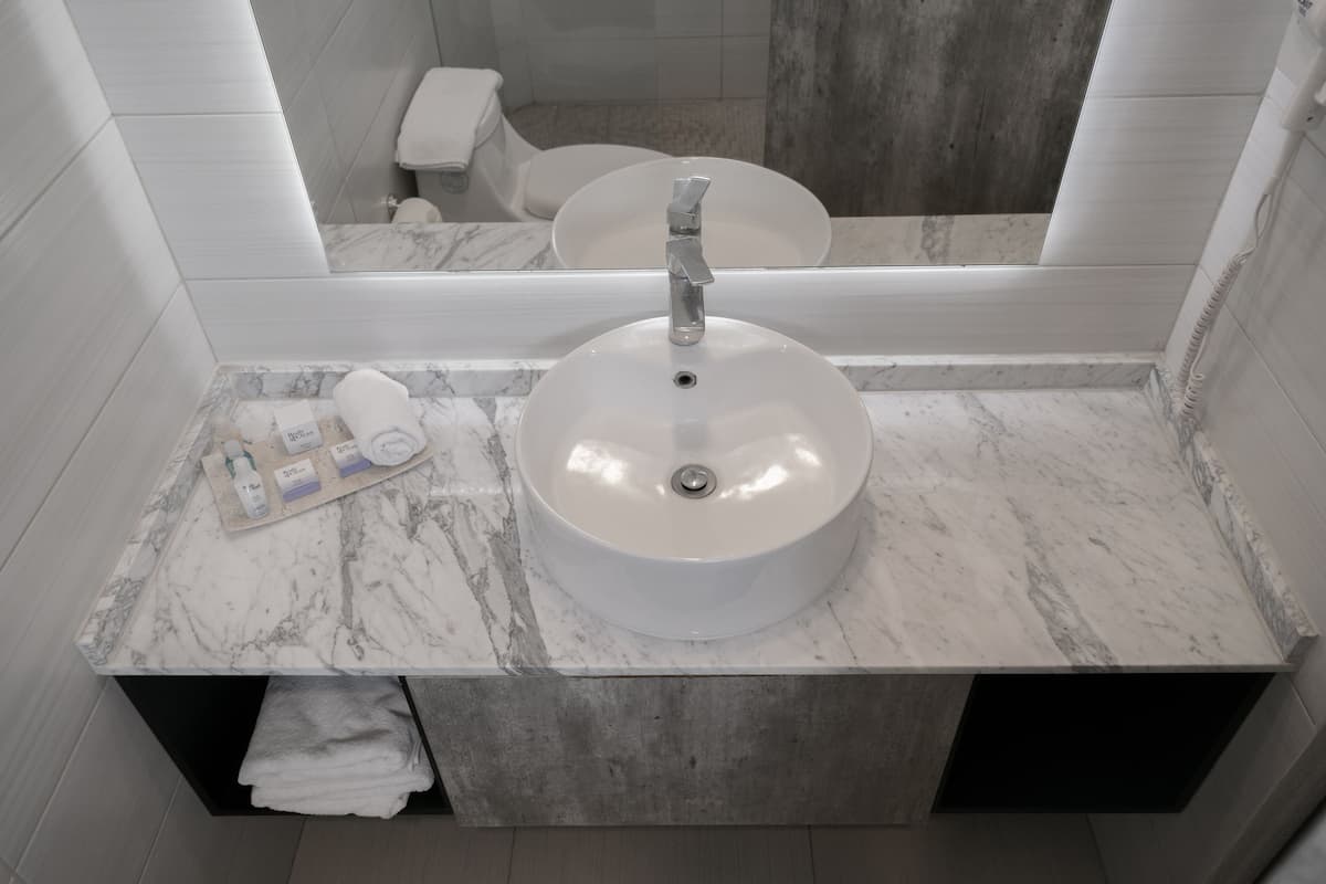 Articles de toilette gratuits, serviettes fournies