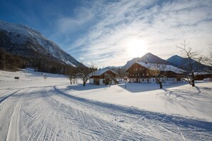 Exterior - Apartment 2, 44 sqm, balcony, kitchenette, 1 living room, 1 bedroom, 2 p. (Ruhpolding)