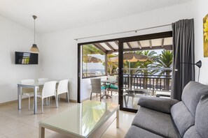 Leilighet, 1 soverom, balkong | Terrasse/patio