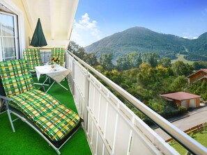 Property grounds - Apartment 1 Rauschberg 60sqm, south-facing balcony, kitchenette, TV, WLAN, 2 persons (Ruhpolding)