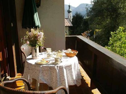 Ferienwohnung 2, Du/WC, Balkon