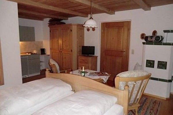 Appartement Balsberg 20 m², für 2 Personen, Wohn-/Schlafraum, Balkon, WLAN-1 Zimmer Appartement