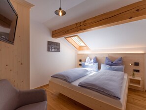 Ferienwohnung Wildbarren, 52 qm mit Südbalkon und zwei Schlafzimmer-Schlafzimmer