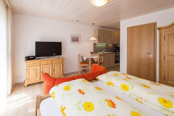 1 chambre, literie fournie