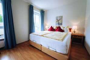 1 dormitorio, Internet, ropa de cama